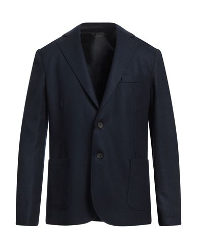 Altea Man Suit Jacket Midnight Blue Size 40 Virgin Wool, Polyamide