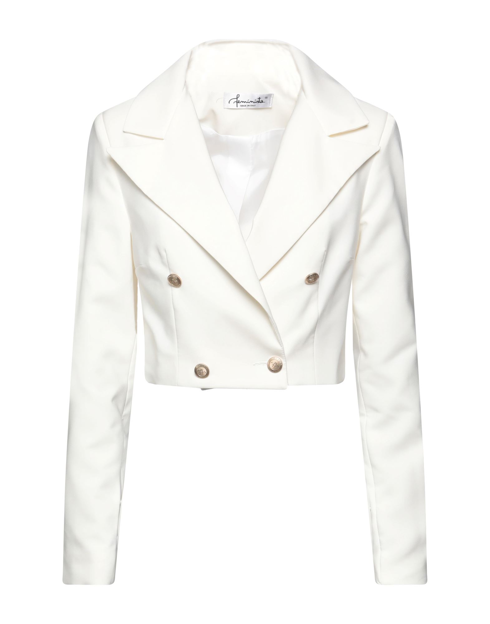 Feminista Suit Jackets In White
