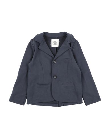 Douuod Babies'  Toddler Boy Suit Jacket Midnight Blue Size 6 Cotton