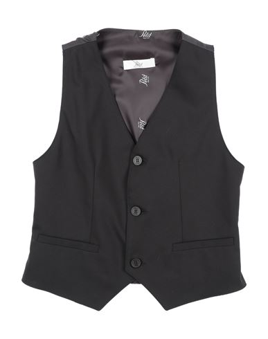Petit Babies'  Toddler Boy Tailored Vest Black Size 6 Cotton, Polyester, Elastane