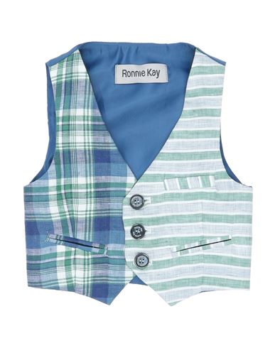 Ronnie Kay Babies'  Newborn Boy Vest Green Size 3 Linen