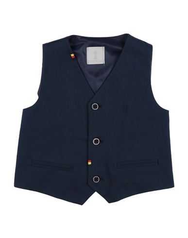 Myclò Set Babies'  Toddler Boy Tailored Vest Midnight Blue Size 6 Cotton, Elastane