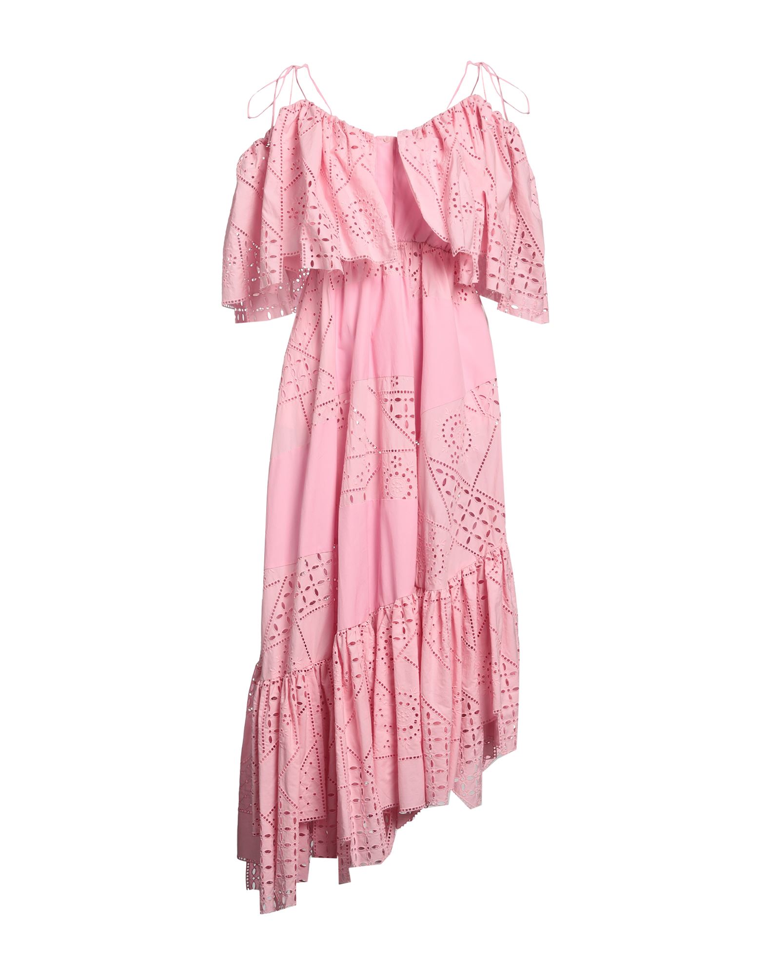 Msgm Midi Dresses In Pink