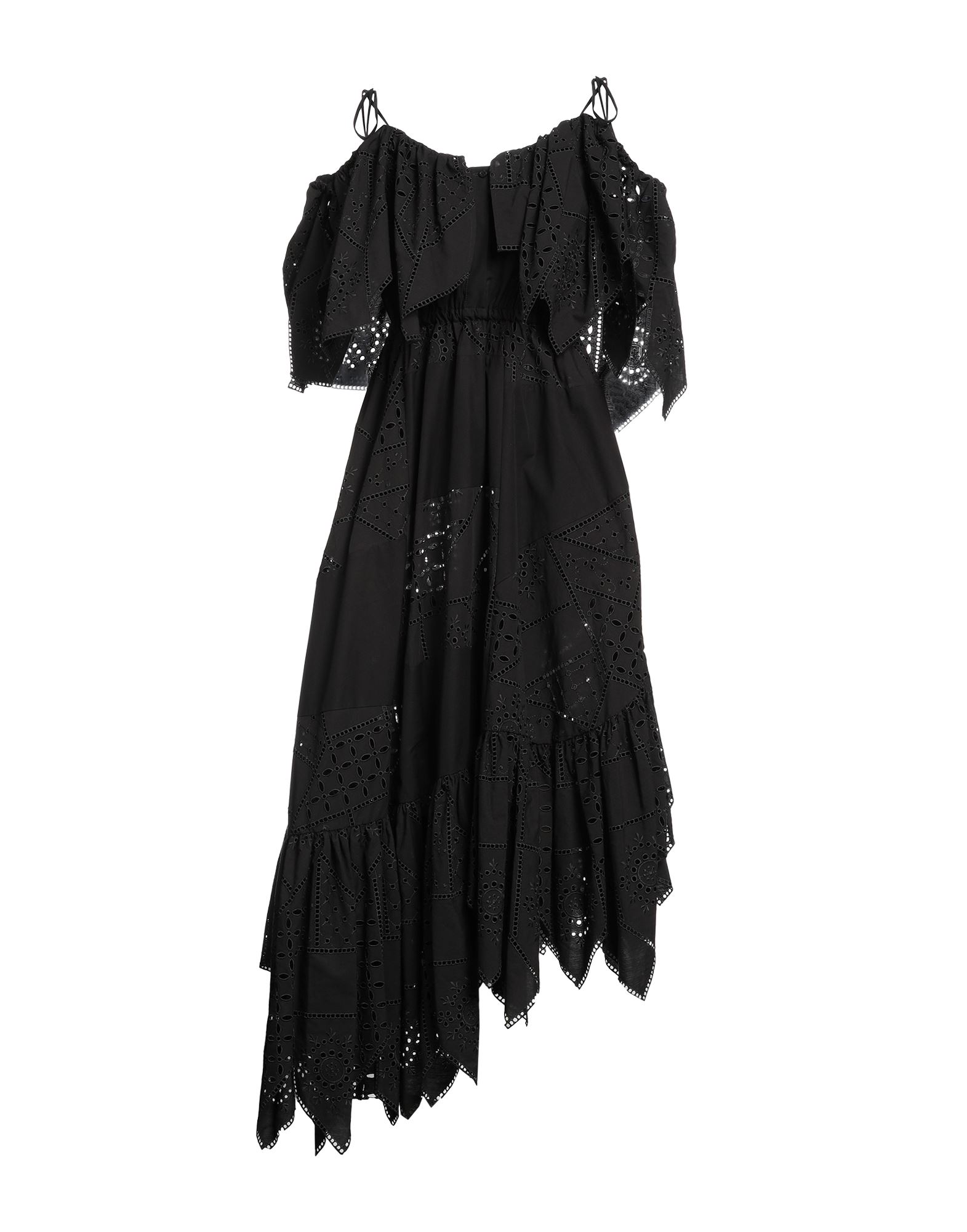 Msgm Midi Dresses In Black