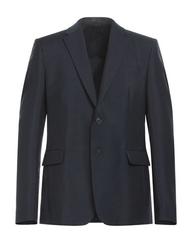 Valentino Man Suit Jacket Midnight Blue Size 34 Virgin Wool