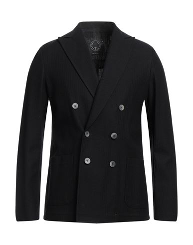 T-jacket By Tonello Man Suit Jacket Black Size L Cotton