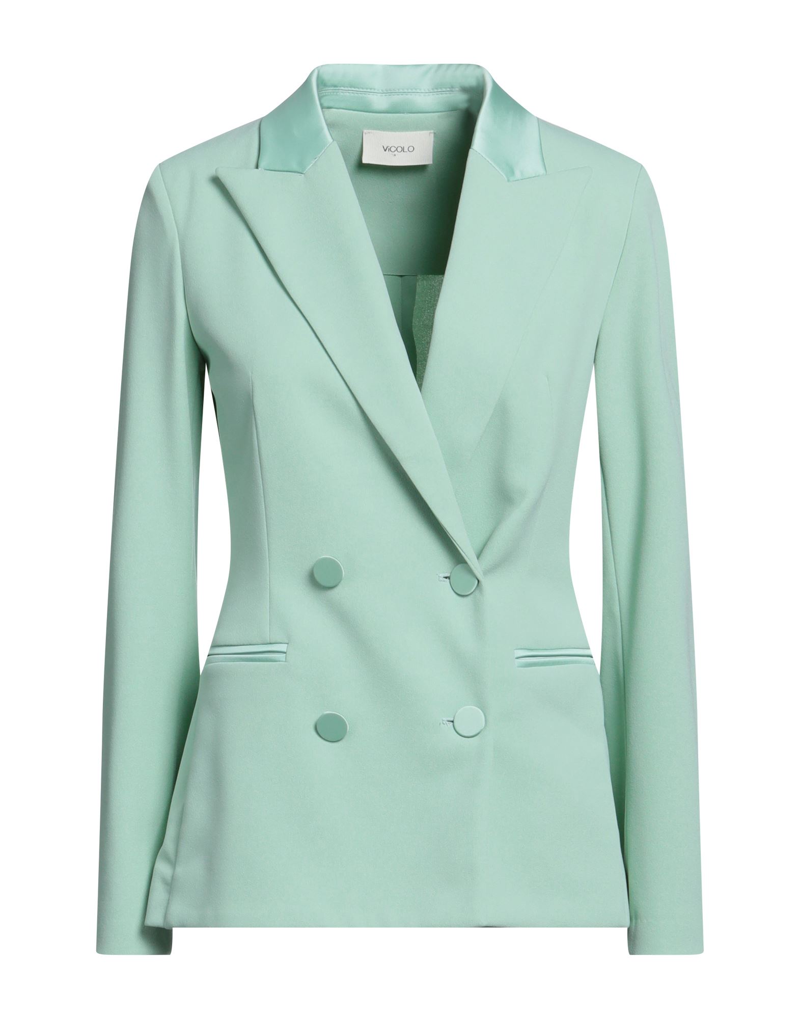 Vicolo Suit Jackets In Light Green