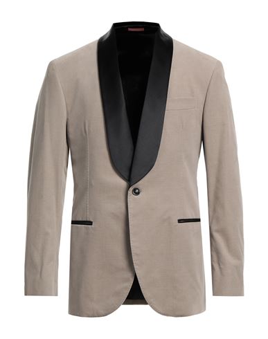 Brunello Cucinelli Man Suit Jacket Dove Grey Size 38 Cotton