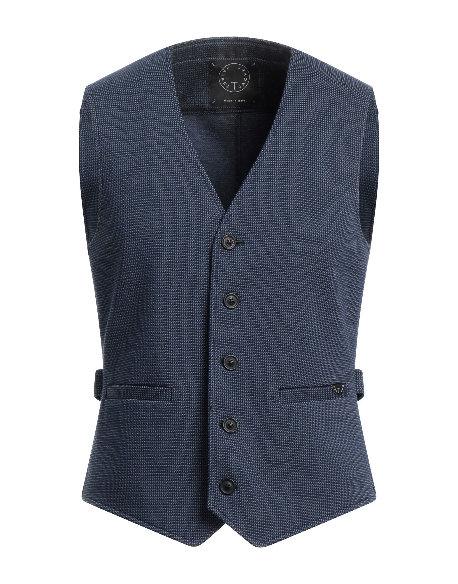T-jacket By Tonello Vests In Blue