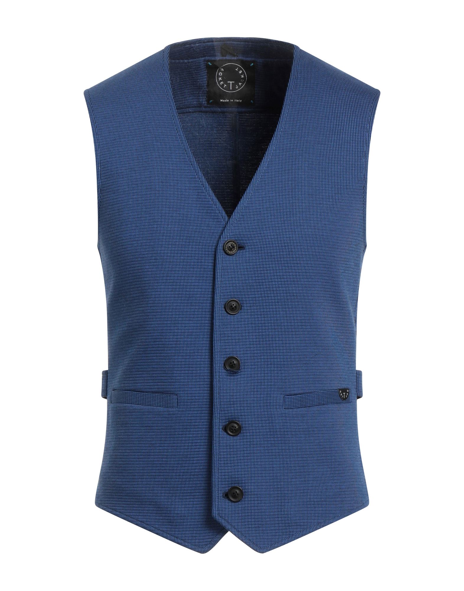T-jacket By Tonello Vests In Blue
