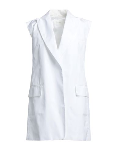 Sportmax Woman Suit Jacket White Size 8 Cotton
