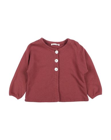 Zhoe & Tobiah Babies'  Newborn Girl Blazer Brick Red Size 3 Cotton