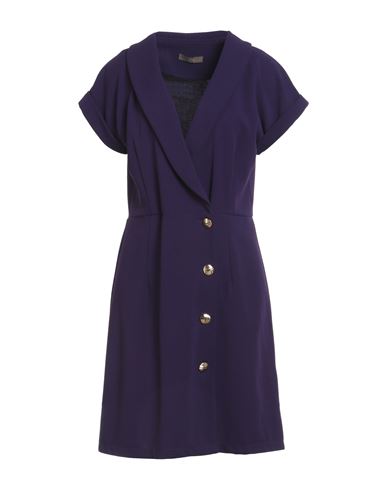 Vestido midi Mujer Morado oscuro S,XS Mujer