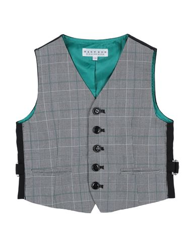 East End Highlanders Babies'  Toddler Boy Tailored Vest Black Size 5 Polyester, Rayon, Polyurethane