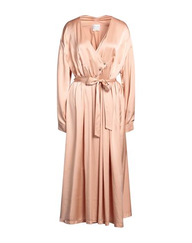 Forte Forte Forte_forte Woman Maxi Dress Blush Size 3 Silk In Pink