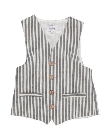 Aletta Babies'  Toddler Girl Tailored Vest Midnight Blue Size 6 Linen, Cotton, Polyester