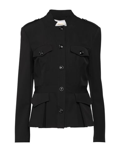 Babylon Woman Suit Jacket Black Size 12 Polyamide, Elastane