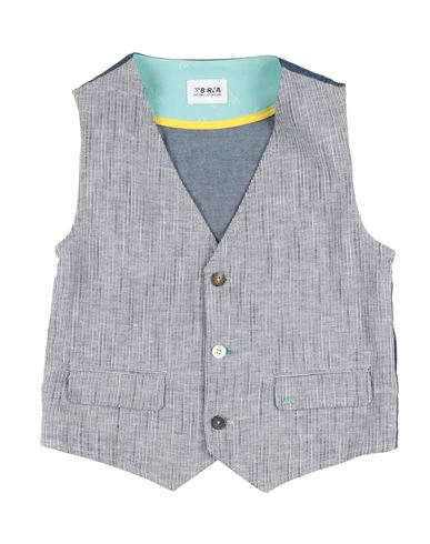 Berna Babies'  Toddler Boy Tailored Vest Midnight Blue Size 6 Linen, Cotton, Polyester