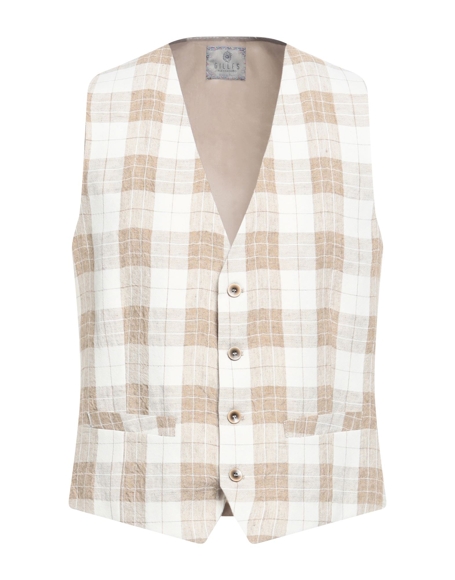 Alessandro Gilles Vests In Neutral