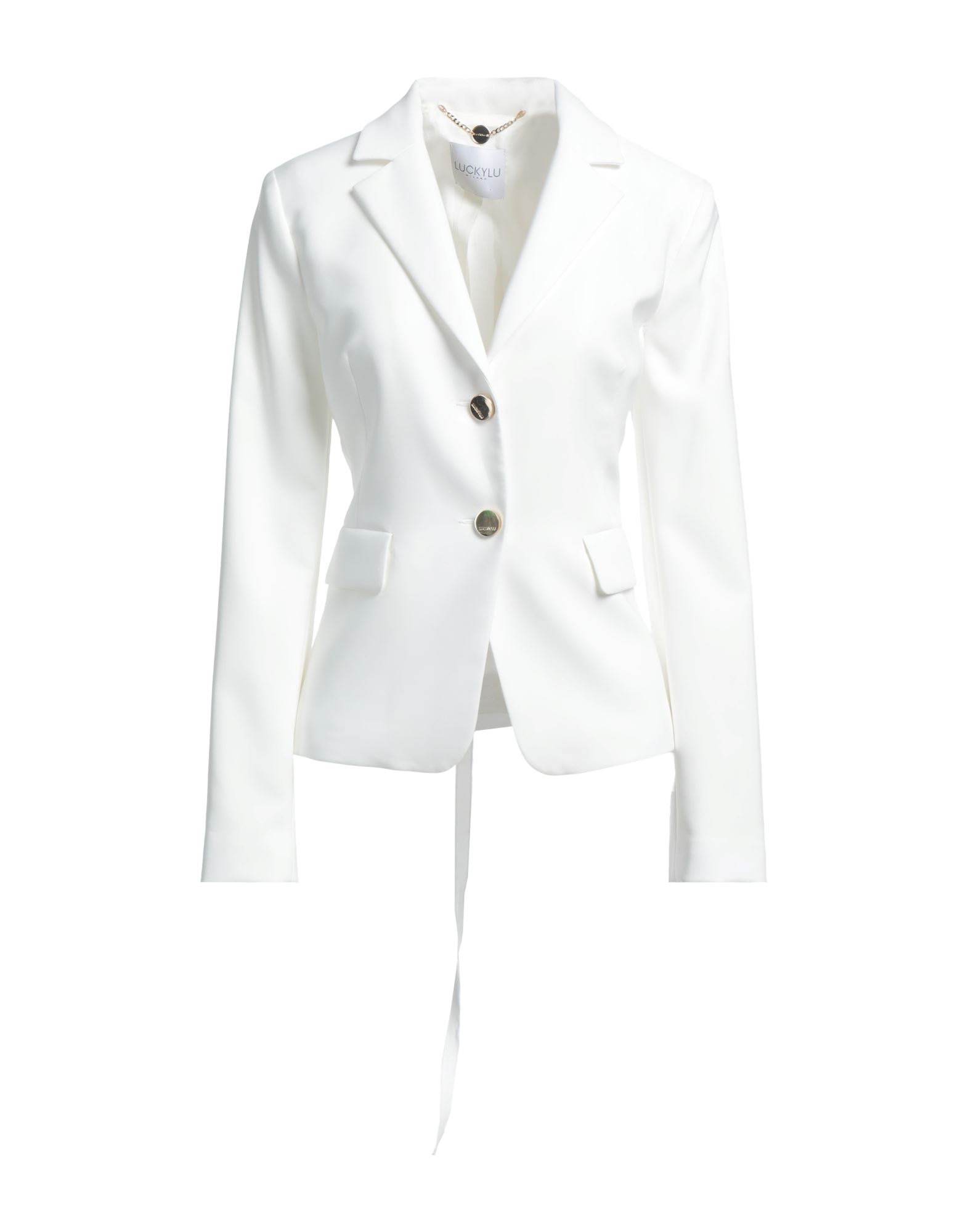 Luckylu  Milano Luckylu Milano Suit Jackets In White