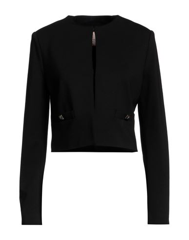 Twinset Woman Blazer Black Size 12 Polyester, Elastane