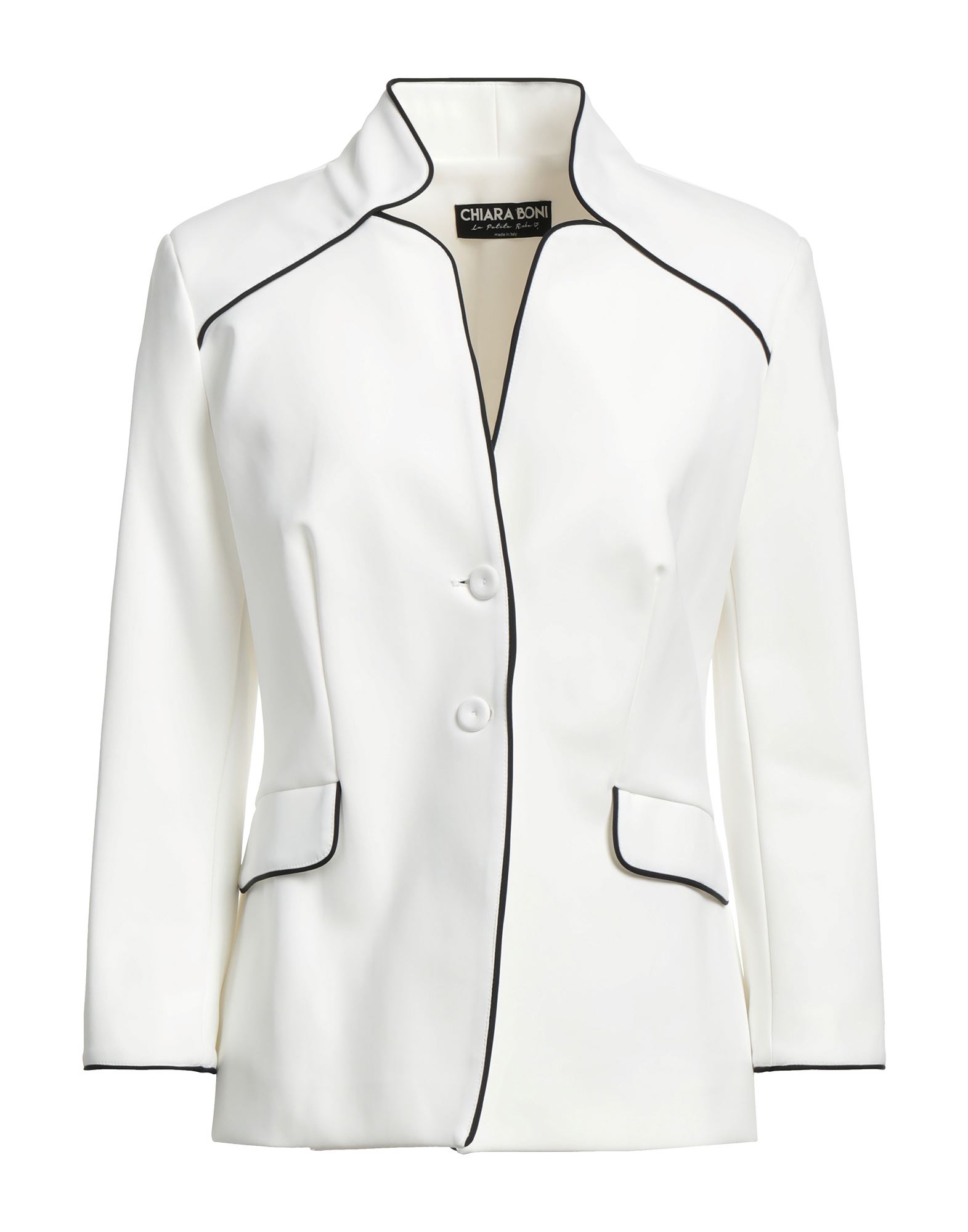 Chiara Boni La Petite Robe Suit Jackets In White