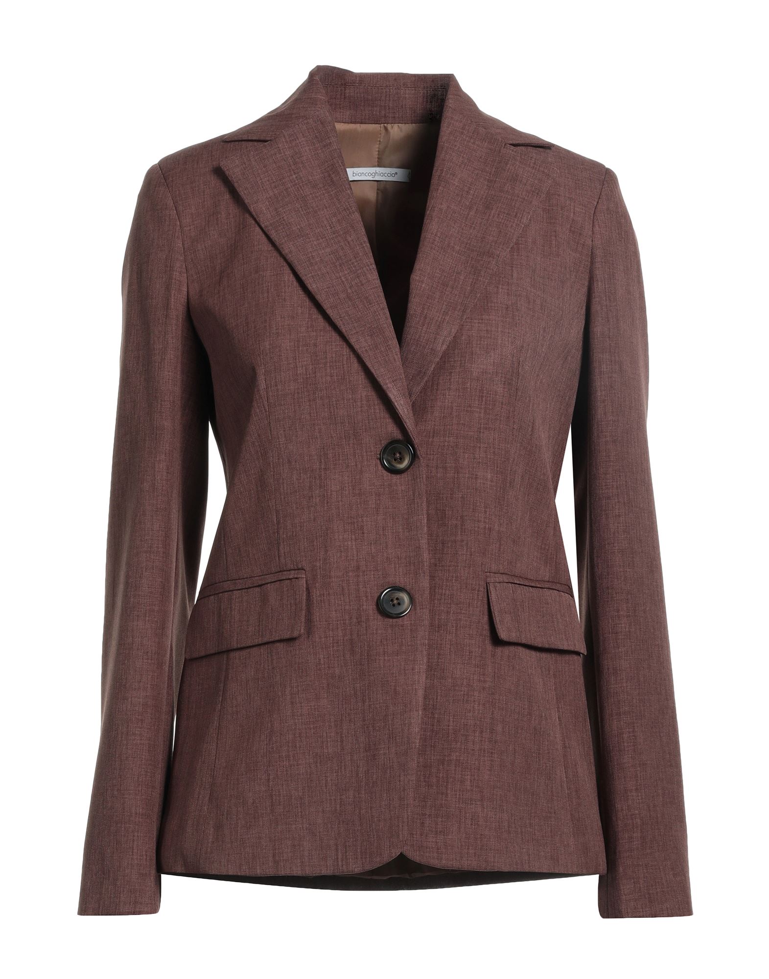 Biancoghiaccio Suit Jackets In Brown