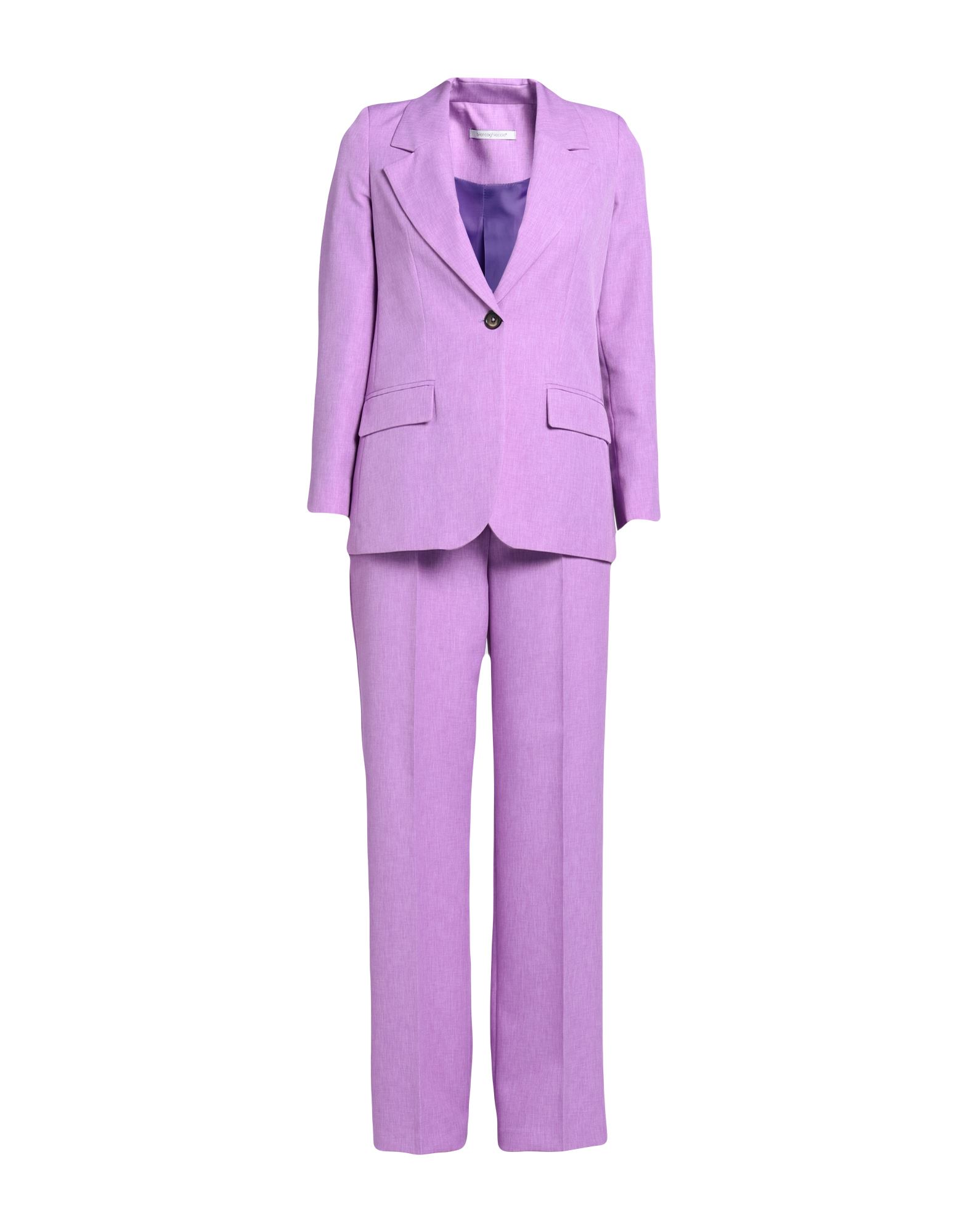 Biancoghiaccio Suits In Purple