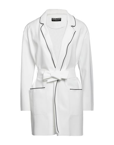Chiara Boni La Petite Robe Woman Blazer White Size 8 Polyamide, Elastane