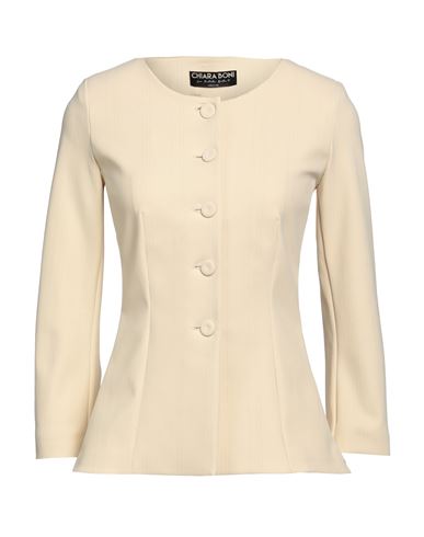 Chiara Boni La Petite Robe Woman Blazer Sand Size 6 Polyamide, Elastane In Beige
