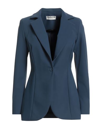 Chiara Boni La Petite Robe Woman Blazer Navy Size 12 Polyamide, Elastane