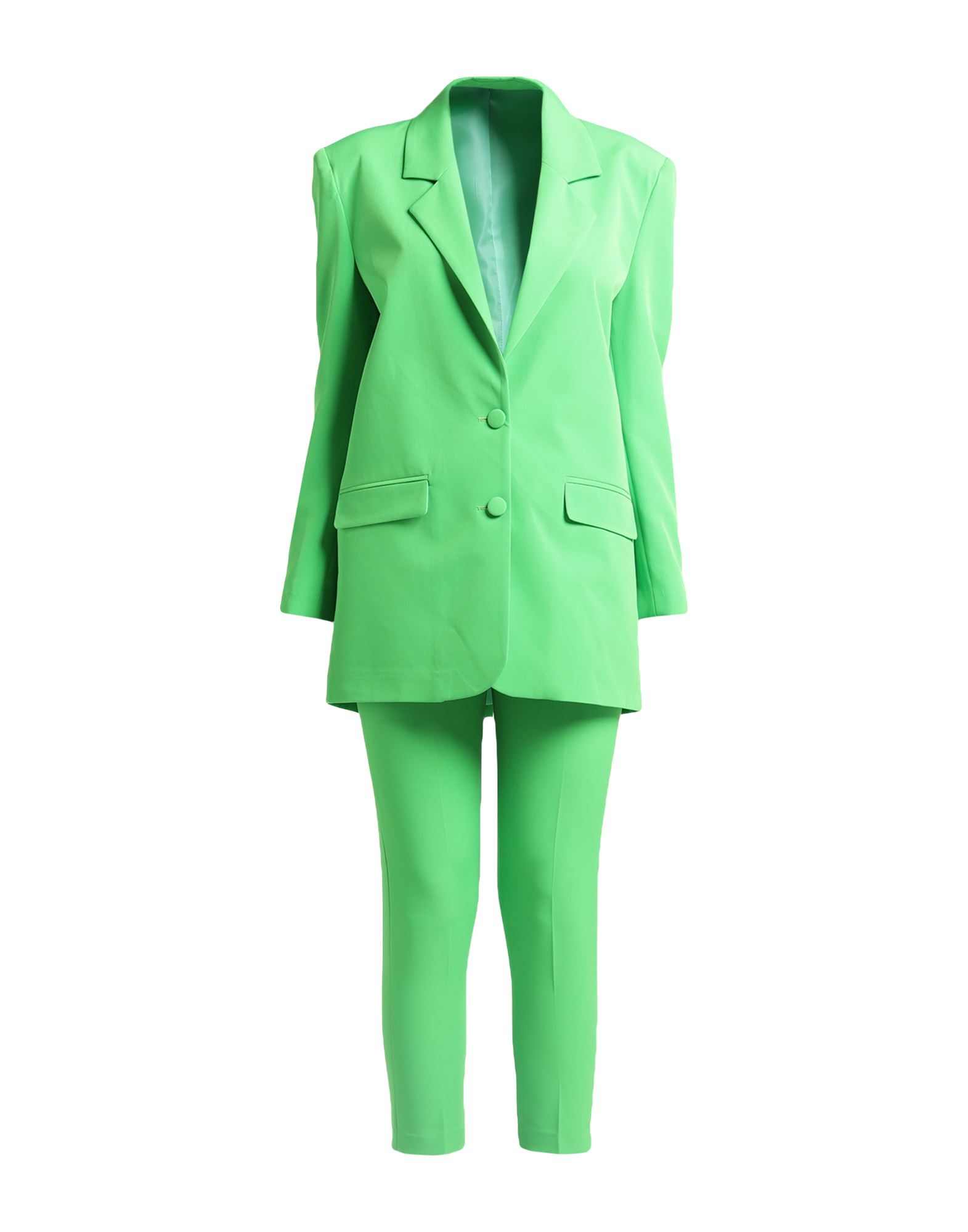 Shop Yes London Woman Suit Acid Green Size 8 Polyester, Elastane