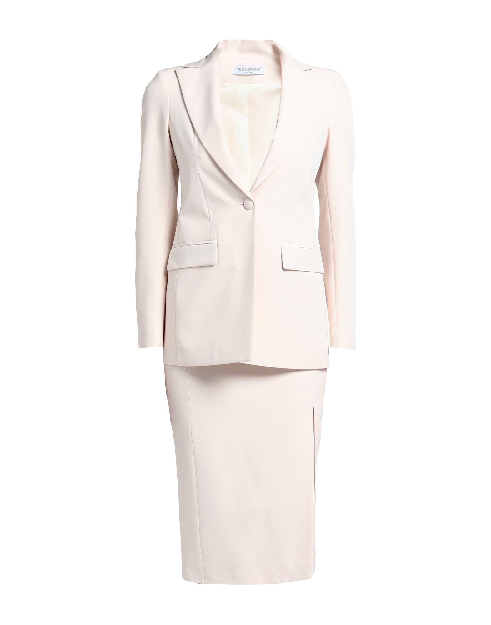 Shop Yes London Woman Suit Light Pink Size 10 Polyester, Elastane