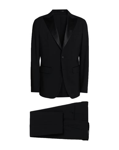 Dsquared2 Dsquared Black Stretch Viscose Suit In Black