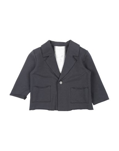 Frugoo Newborn Boy Blazer Midnight Blue Size 3 Cotton, Elastane In Blue