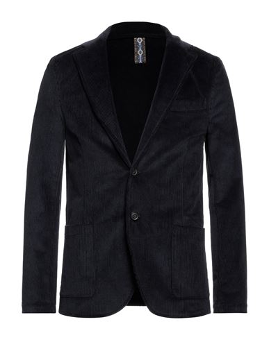 Imperial Man Suit Jacket Midnight Blue Size M Cotton, Elastane