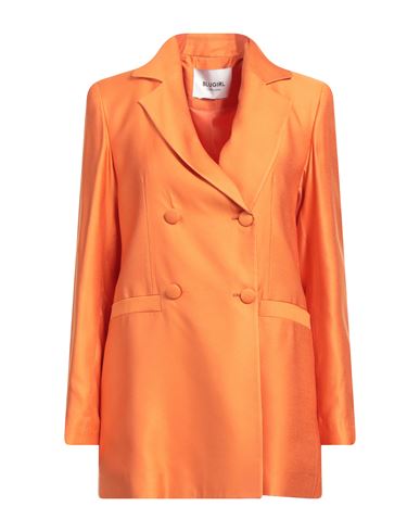 Blugirl Blumarine Woman Suit Jacket Orange Size 2 Viscose