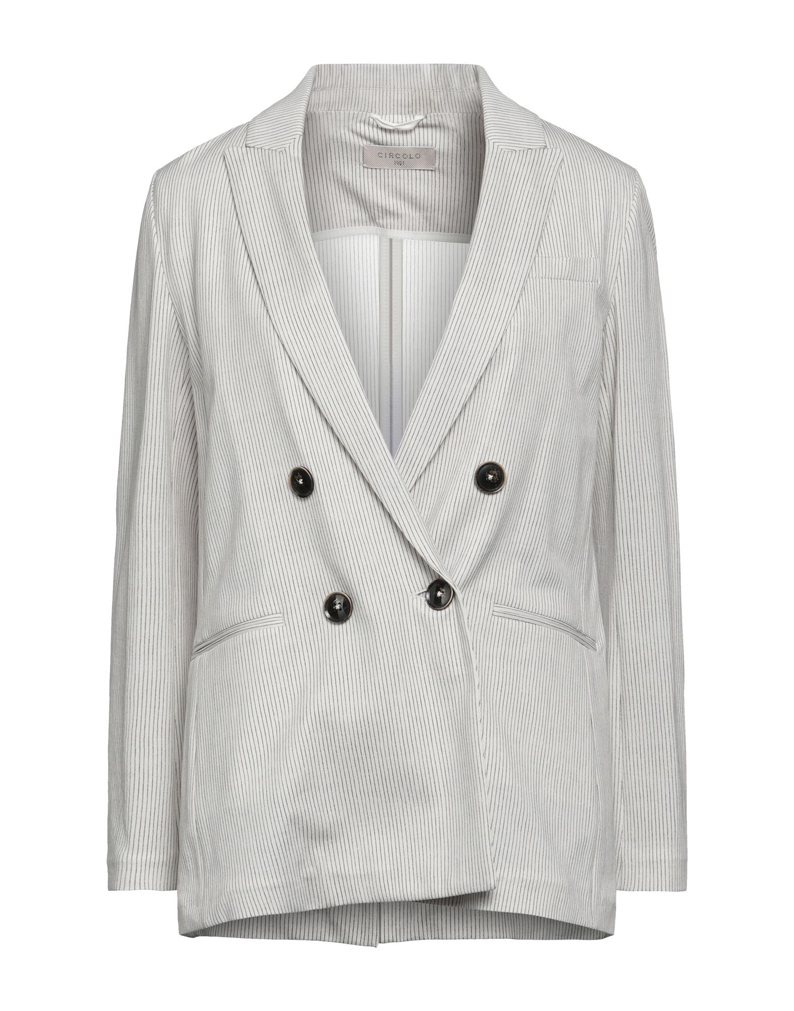 Circolo 1901 Suit Jackets In Off White