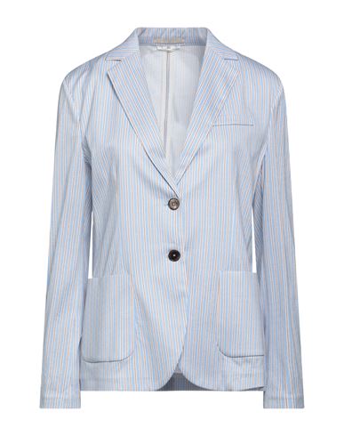 Woman Blazer Sky blue Size 4 Cotton