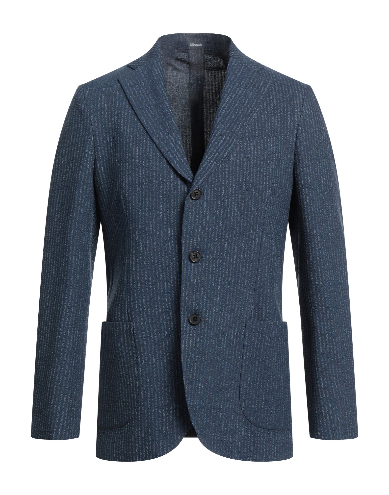 Drumohr Suit Jackets In Navy Blue