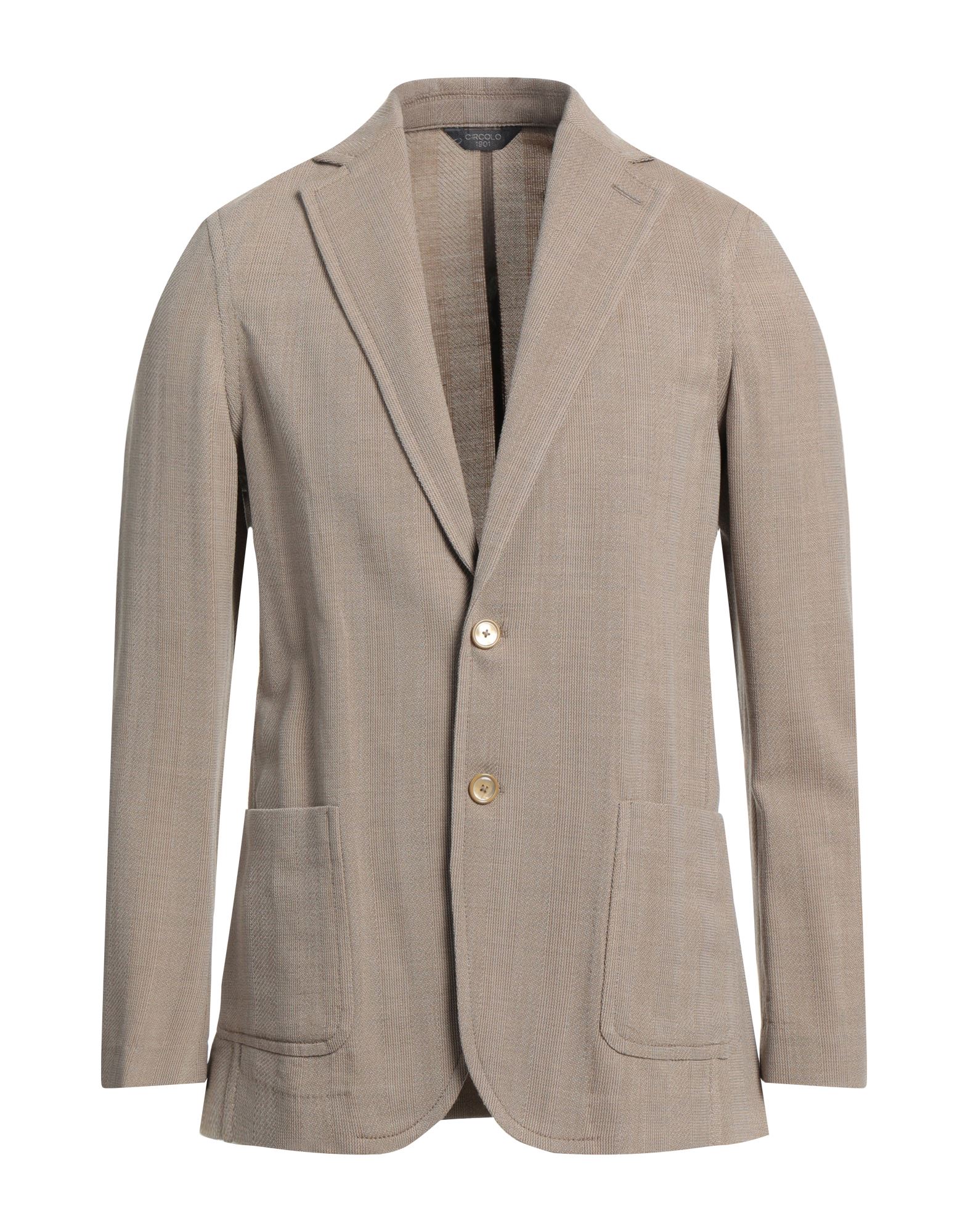 Circolo 1901 Suit Jackets In Khaki