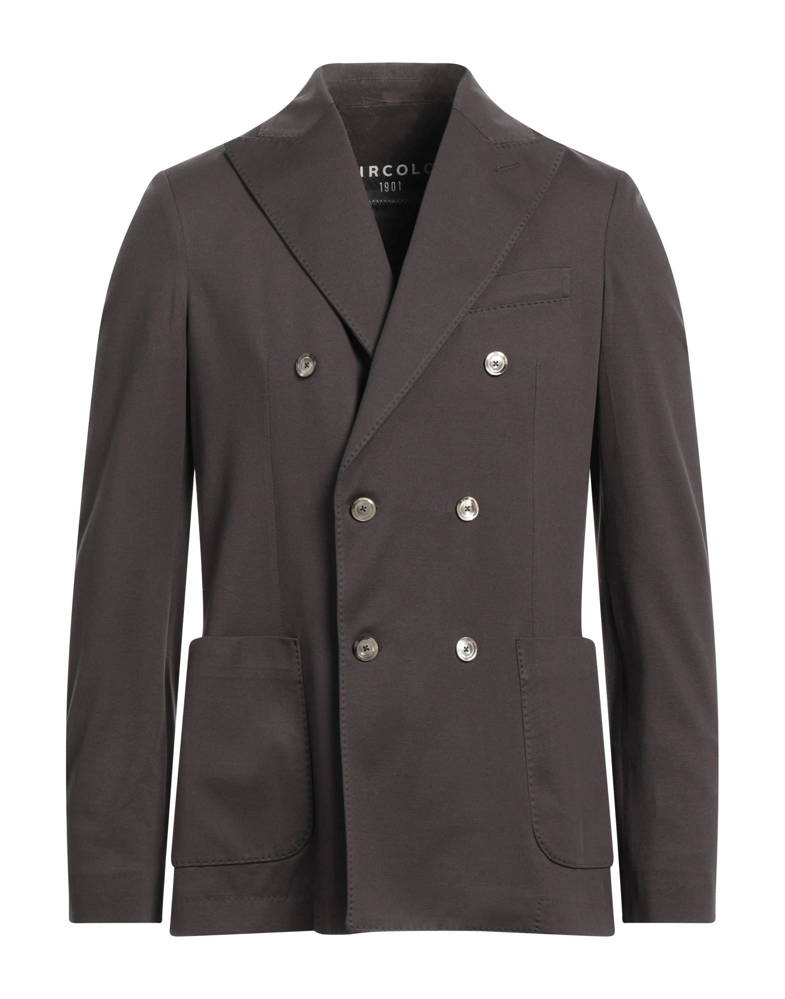 Circolo 1901 Suit Jackets In Brown