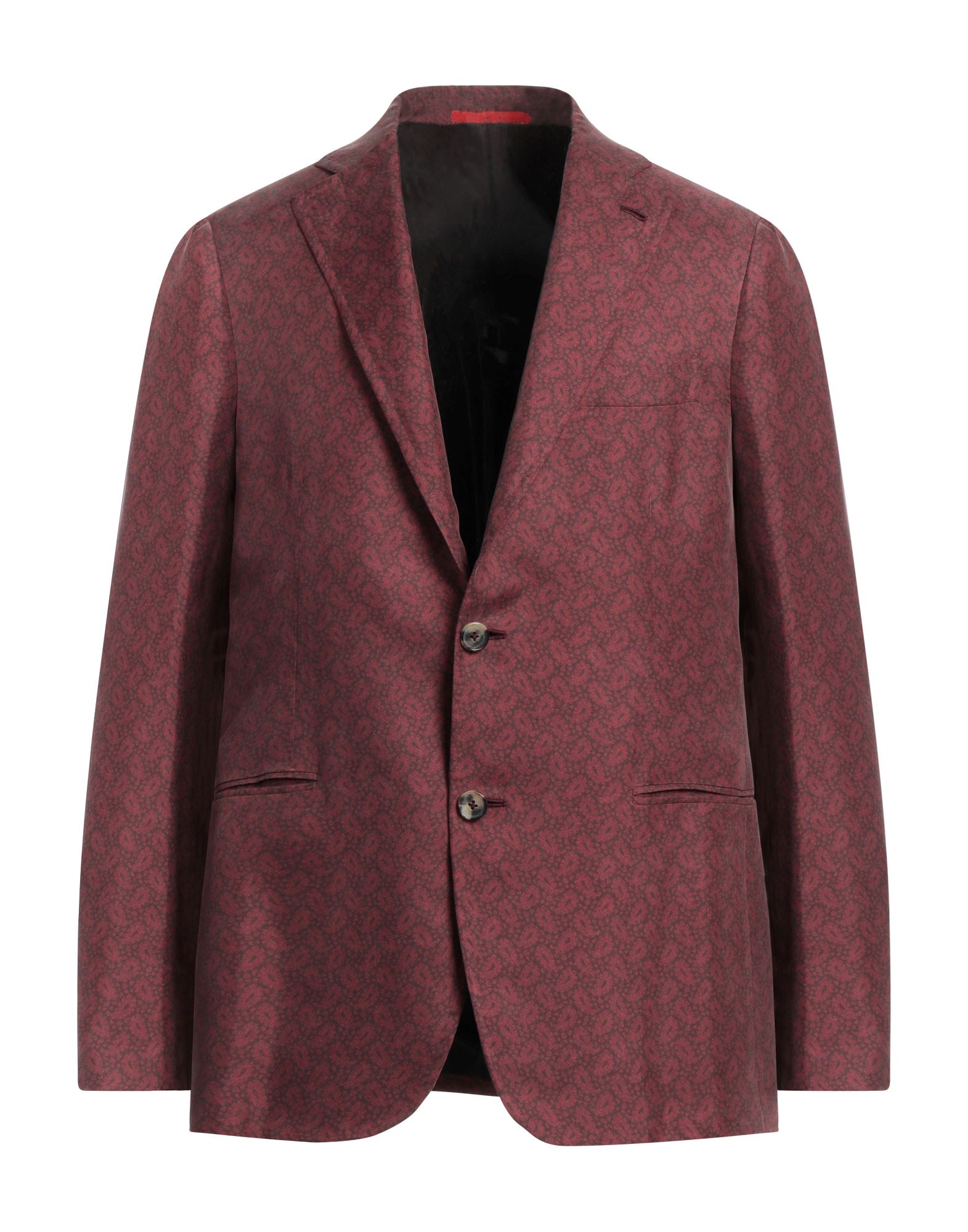Isaia Suit Jackets In Red
