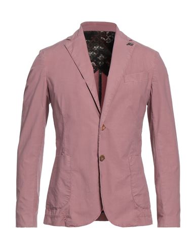 Bob Man Suit Jacket Pastel Pink Size 36 Lyocell, Cotton, Elastane