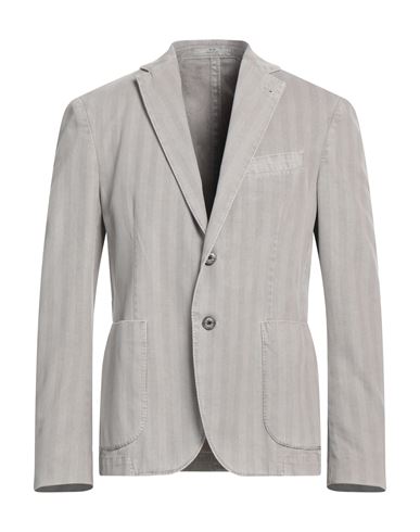 Cc Collection Corneliani Man Blazer Khaki Size 40 Cotton, Cashmere In Beige