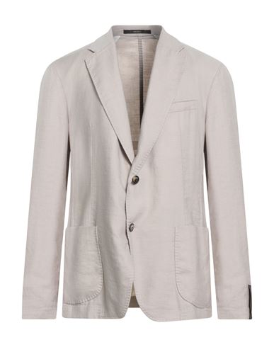 Windsor . Man Blazer Beige Size 46 Linen, Lyocell, Elastane In Brown