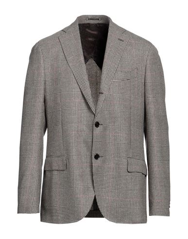 Lardini Man Blazer Beige Size 46 Wool, Silk