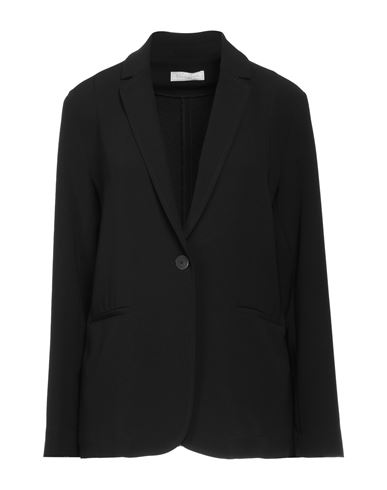 Antonelli Woman Suit Jacket Black Size 8 Polyester, Elastane