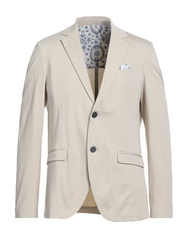 Altatensione Man Suit Jacket Beige Size 42 Viscose, Nylon, Elastane, Textile Fibers