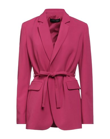 Caractere Caractère Woman Suit Jacket Magenta Size 8 Polyester, Elastane